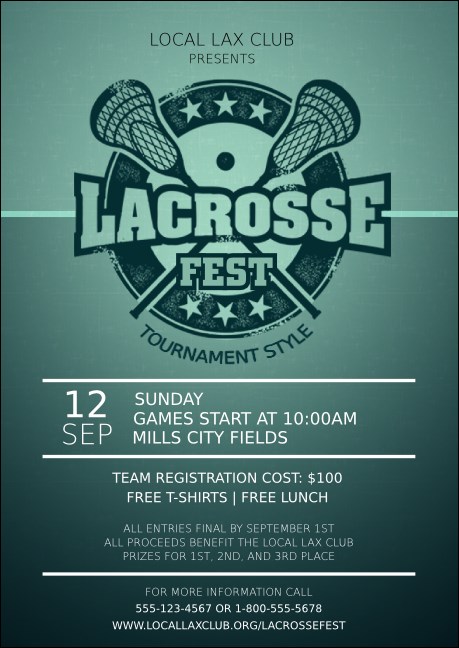 Lacrosse  Postcard Mailer