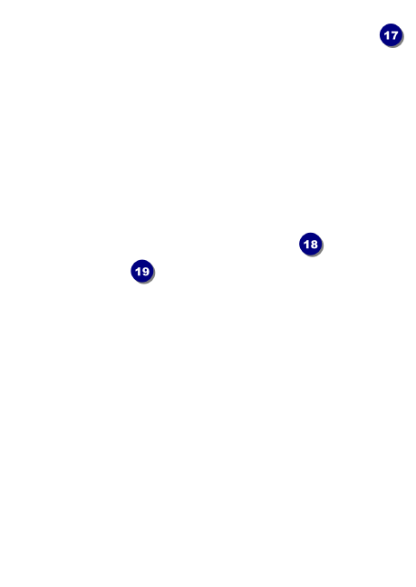 Red Postcard Mailer Back Field Markers