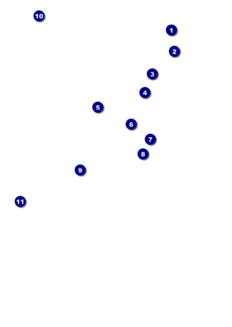 Hawaii Postcard Front Field Markers