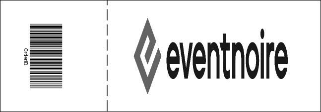 Year General Admission Reserved Ticket (Black) Event Ticket Product Back