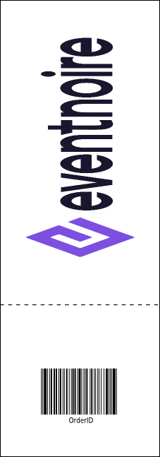 Baseball Raffle Ticket Product Back