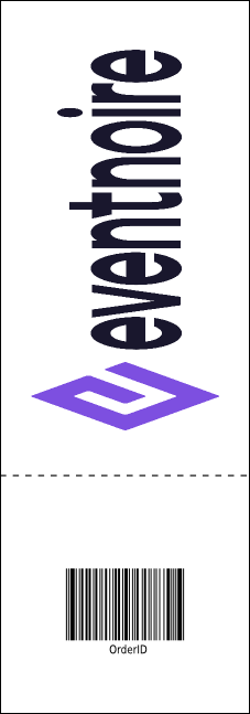 Holiday Tree Raffle Ticket Product Back