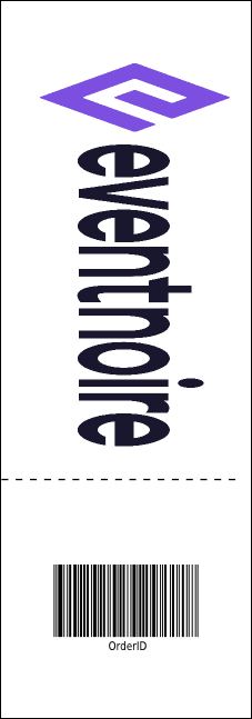 Valentine's Dinner Date  Raffle Ticket Product Back