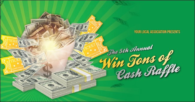 Cash Raffle Green Facebook App