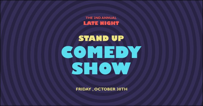 Comedy Spirals Facebook Ad