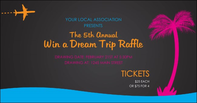 Win a Vacation Facebook Ad