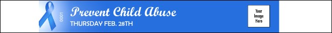 Blue Ribbon Premium Synthetic Wristband Product Front