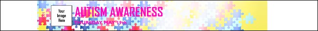 Autism Awareness Premium Synthetic Wristband