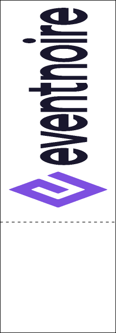 Bike Event QR Event Ticket Product Back