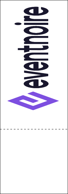 Bowling League QR Event Ticket Product Back