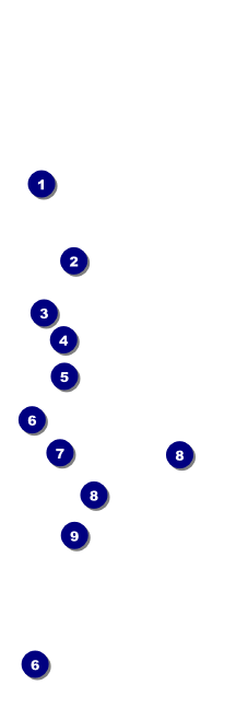 Bowling League QR Event Ticket Front Field Markers