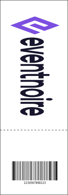 Breast Cancer QR Event Ticket Product Back