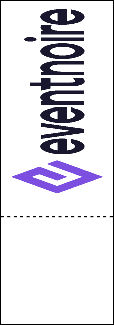 Diamonds QR Event Ticket Product Back