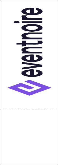 Earth Day Organic QR Event Ticket Product Back