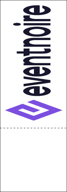 Education Fundraiser QR Event Ticket Product Back