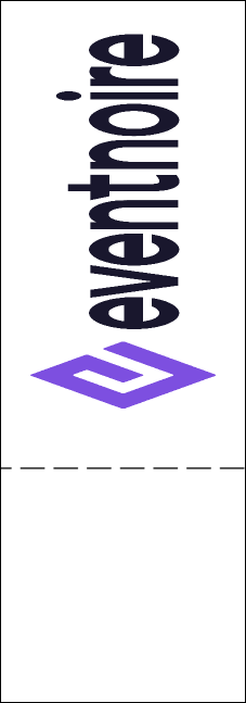 Golf Water Hazard QR Event Ticket Product Back