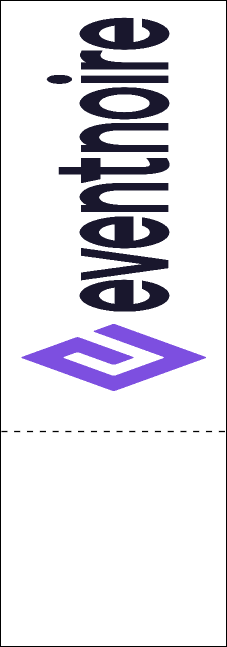 Image Upload QR Event Ticket Product Back