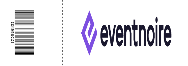 Mask QR Event Ticket Product Back