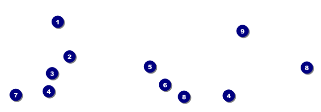 MMA Main Event Blue QR Event Ticket Front Field Markers