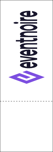 MMA Old School QR Event Ticket Product Back