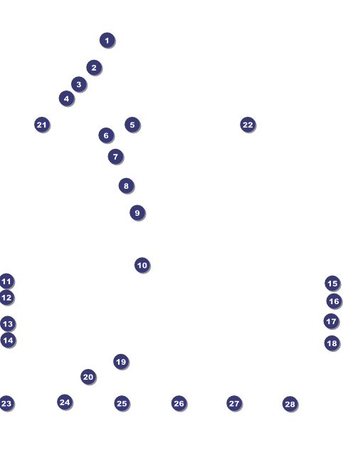 Versus Orange Logo Flyer Front Field Markers
