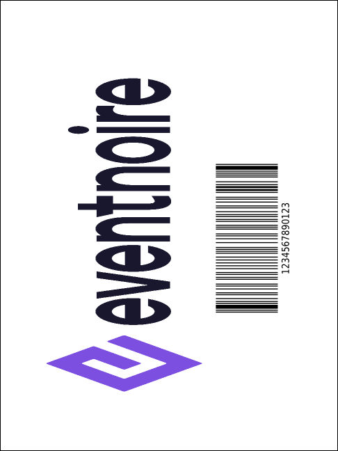 Masquerade Economy Event Badge Economy Event Badge Product Back