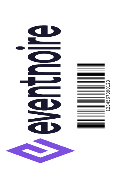 Red Carpet Economy Event Badge Economy Event Badge Product Back