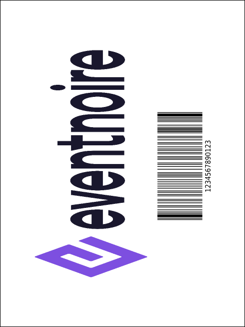 Football Purple Economy Event Badge Product Back