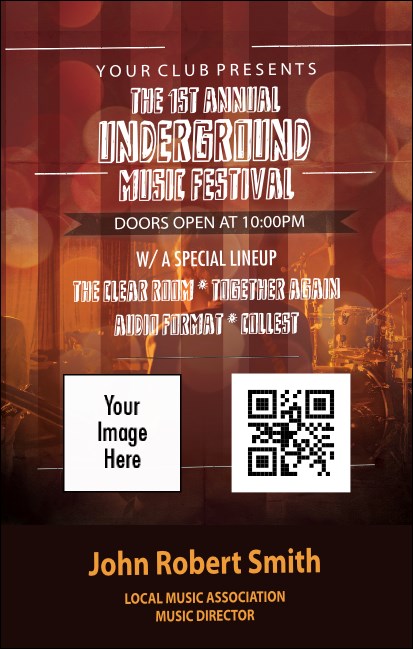 Alternative Music VIP Event Badge Medium Product Front