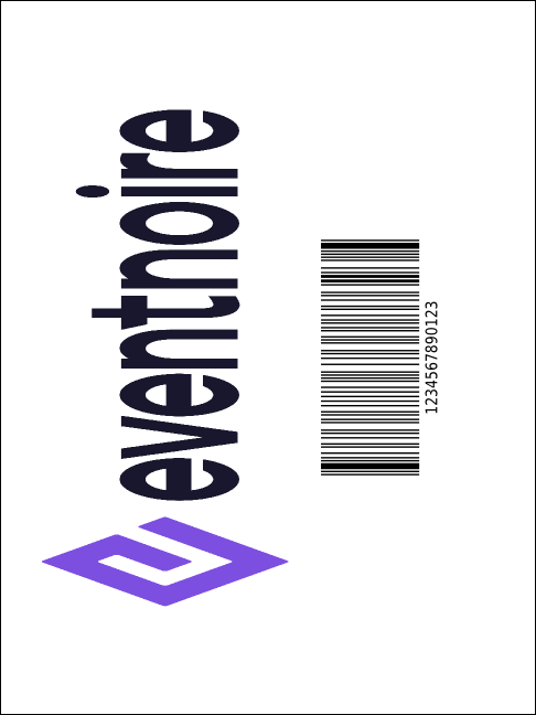 Retro Sunburst Economy Event Badge Product Back