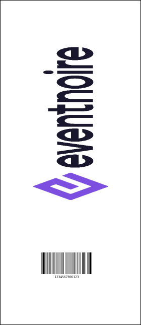 Autism Awareness VIP Event Badge Large Product Back