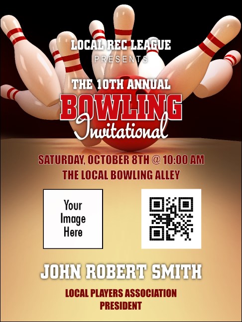 Bowling League Economy Event Badge