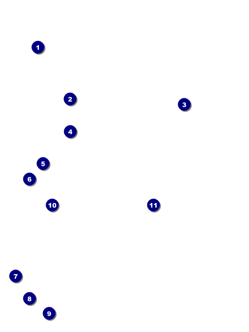 Walk Economy Event Badge Front Field Markers