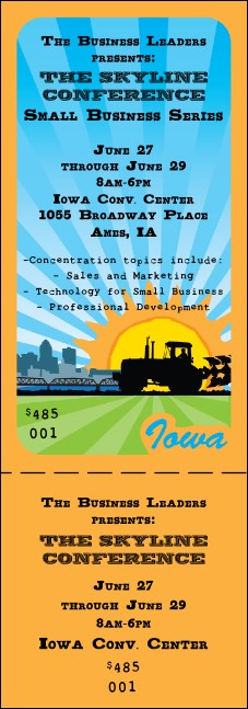 Iowa General Admission Ticket