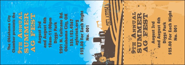 Oklahoma General Admission Ticket
