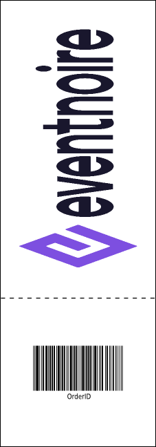 School Carnival General Admission Ticket Product Back