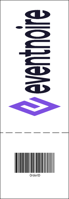 Fireworks Event Ticket Product Back