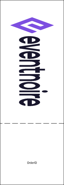 Dance Recital Event Ticket Product Back