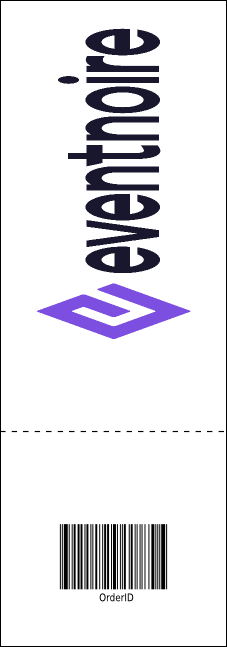 Hanukkah Menorah Event Ticket Product Back