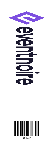 Hanukkah Abstract Event Ticket Product Back