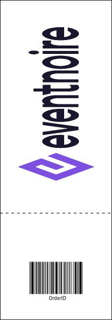 Alternative Music Event Ticket Product Back