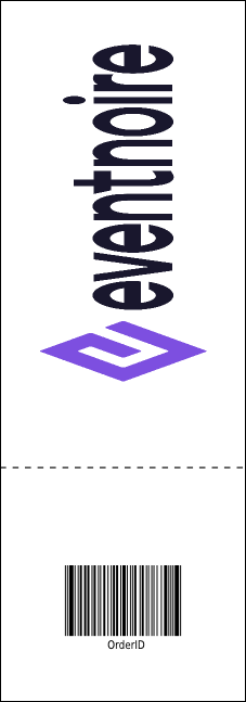 St. Patrick's Day Shamrock Event Ticket Product Back