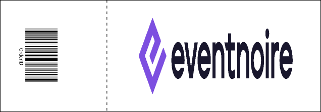 Cheerleading Spirit Event Ticket Product Back