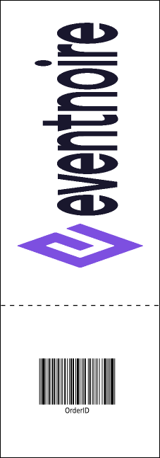 Bow Tie Event Ticket Product Back