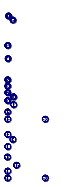 Retro Comic Book Event Ticket Front Field Markers