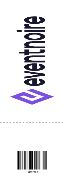 Fundraiser for Education Event Ticket Product Back