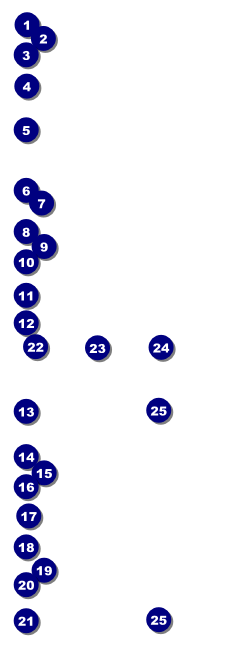 Tucson Event Ticket Front Field Markers