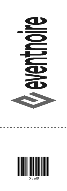 Austin Music Event Ticket Product Back