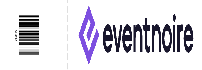 Purple Landscape General Admission Ticket Product Back