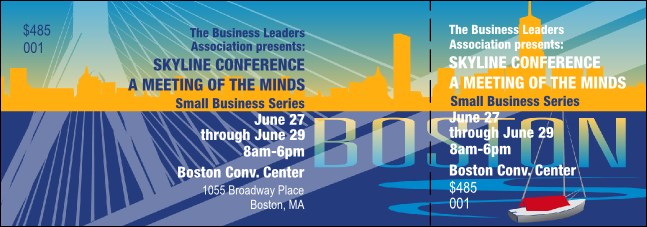 Boston General Admission Ticket